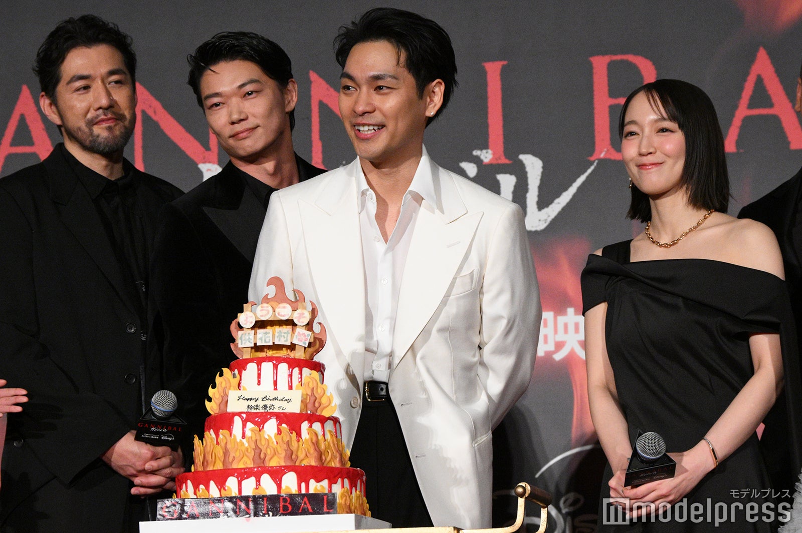 吉原光夫、笠松将、柳楽優弥、吉岡里帆（C）モデルプレス