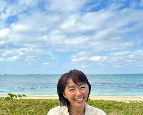 田中律子、娘&親戚集結でディズニーシー顔出しショット公開「みんな楽しそう」「美人親子」の声