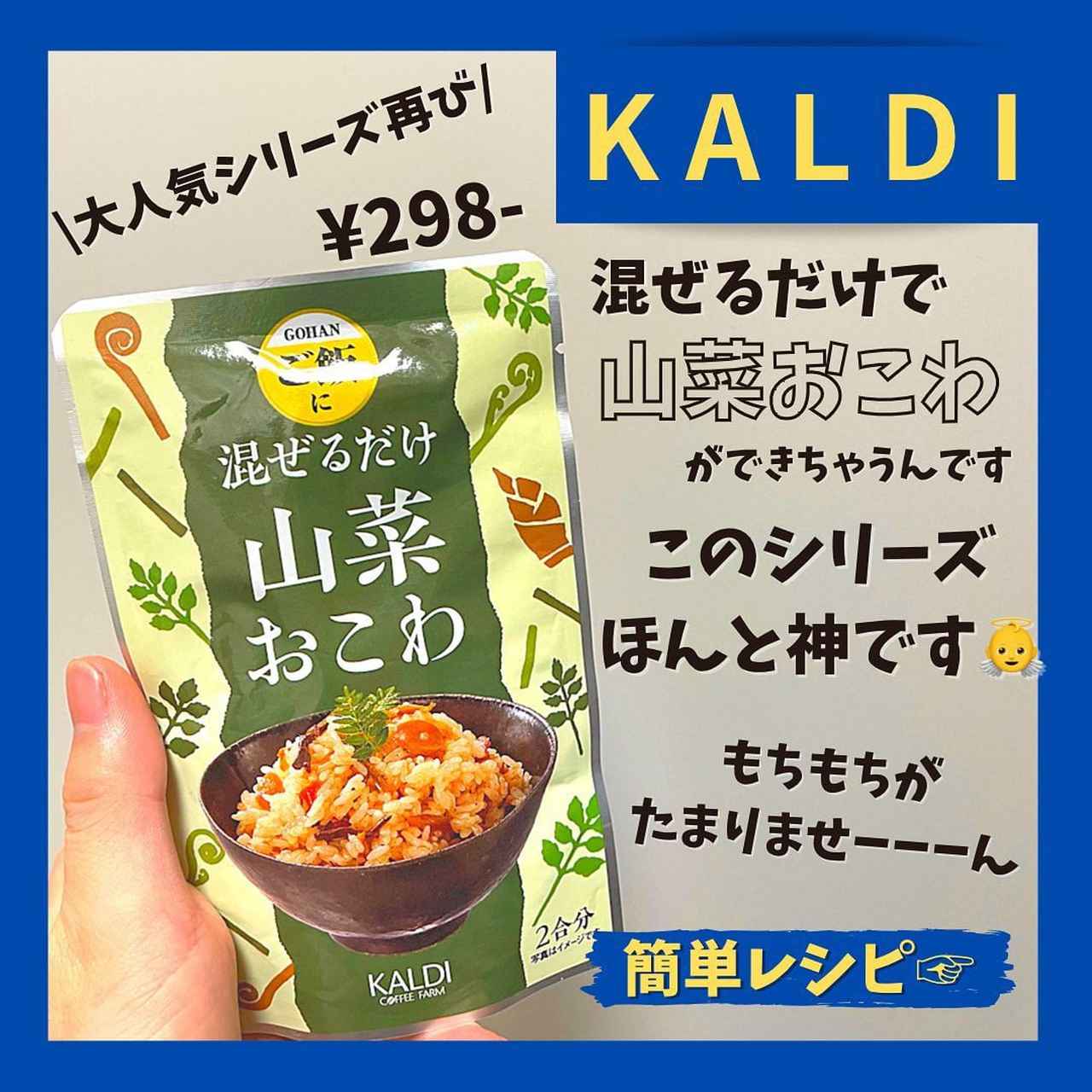 KALDI☆ 山菜おこわ まぜごはんのもと - その他 加工食品