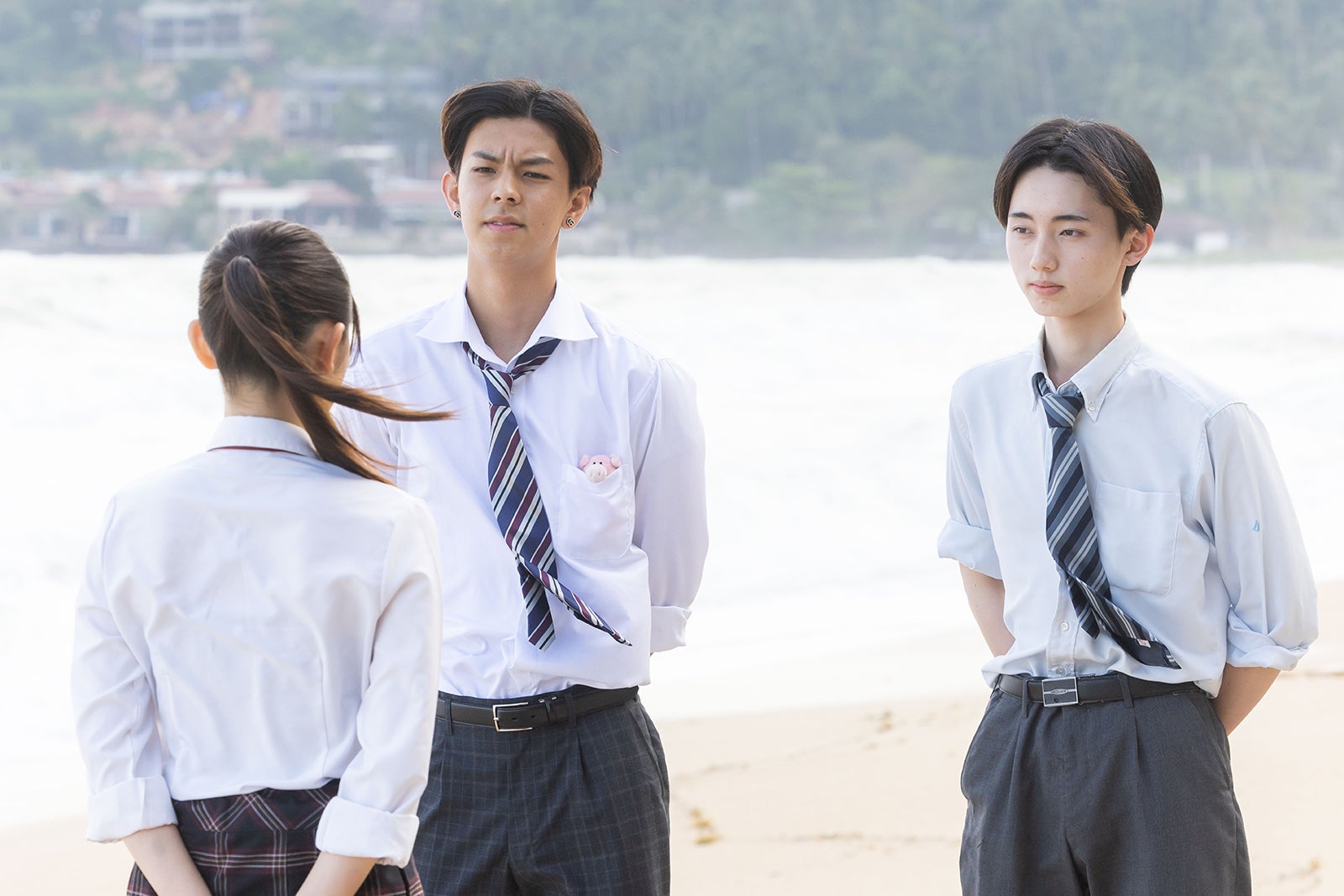 こはる、さんざ、はると「今日、好きになりました。-サムイ島編-」最終話（C）AbemaTV, Inc.