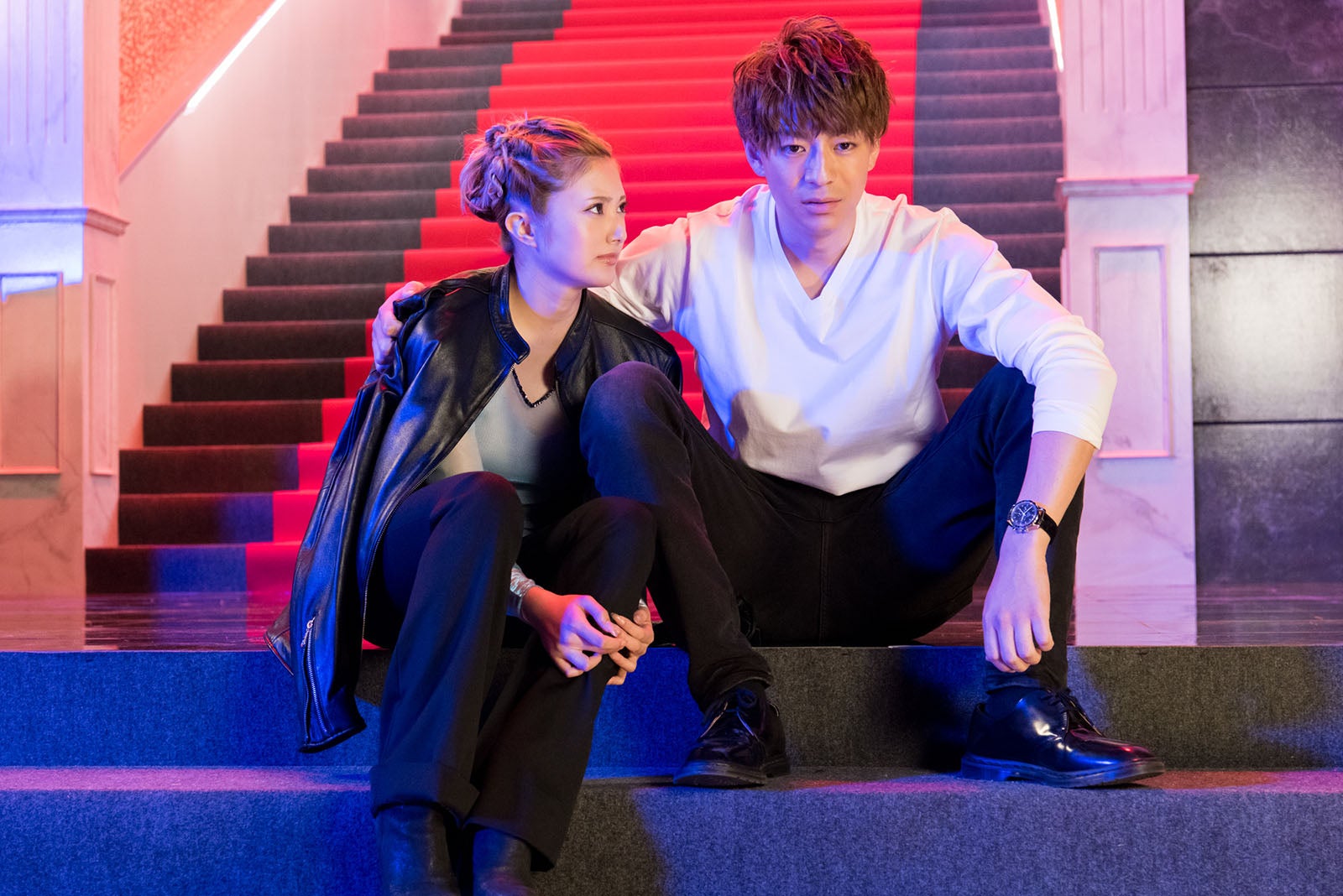 安斉かれん、三浦翔平（C）テレビ朝日／AbemaTV,Inc.