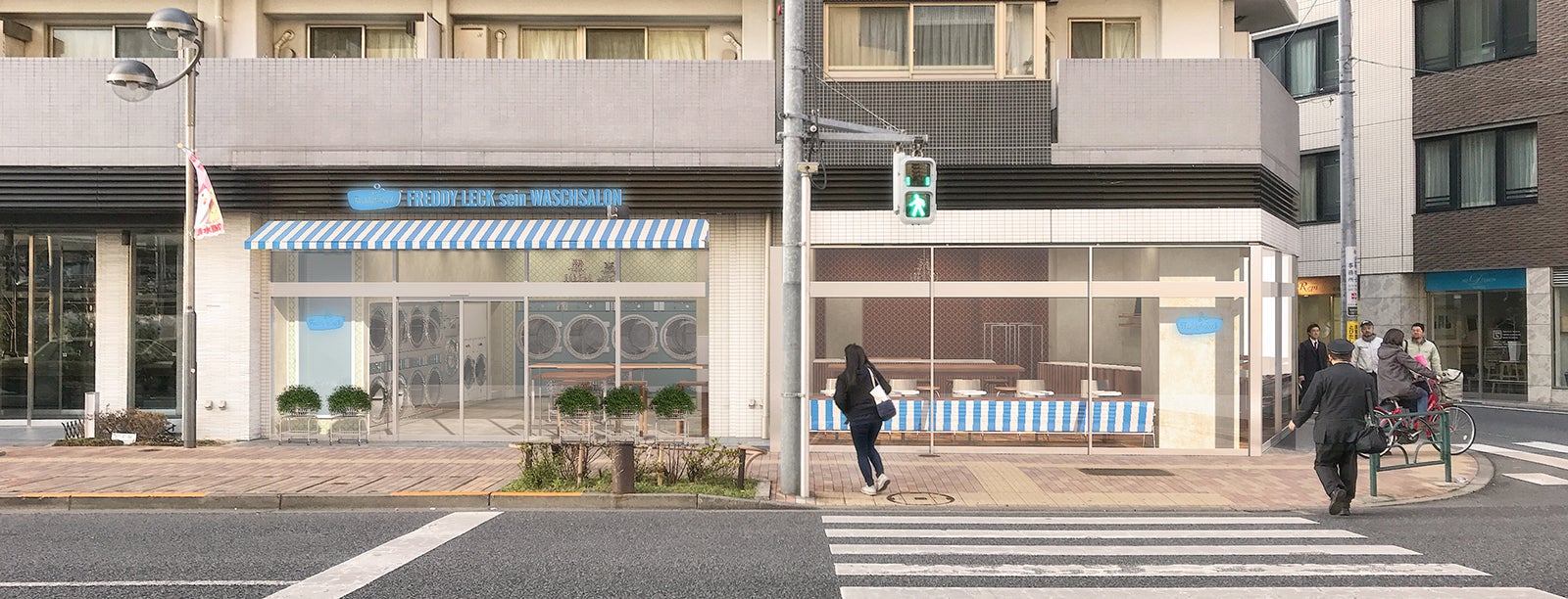 フレディ レック・ウォッシュサロン トーキョー／画像提供：リノベる