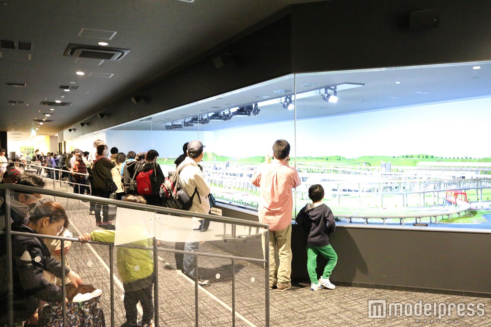 鉄道ジオラマ／画像提供：西日本旅客鉄道