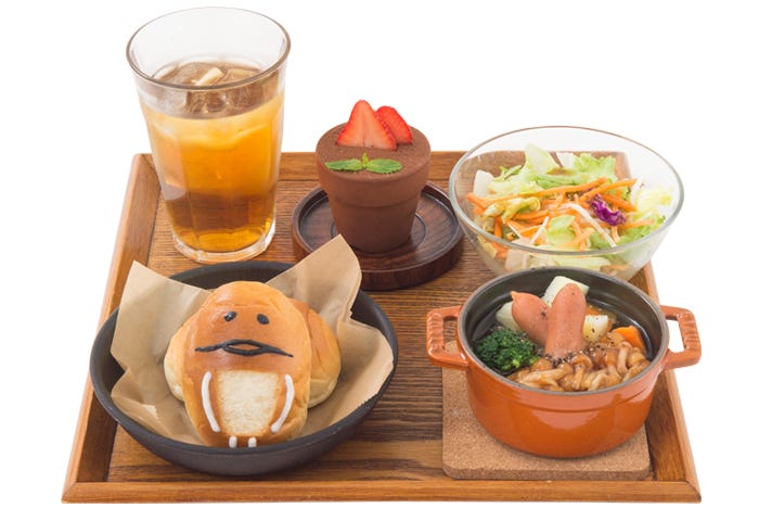人気キャラクターなめこカフェ限定OPEN キュートな限定フード&オリジナルグッズも