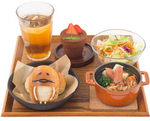 人気キャラクターなめこカフェ限定OPEN キュートな限定フード&オリジナルグッズも