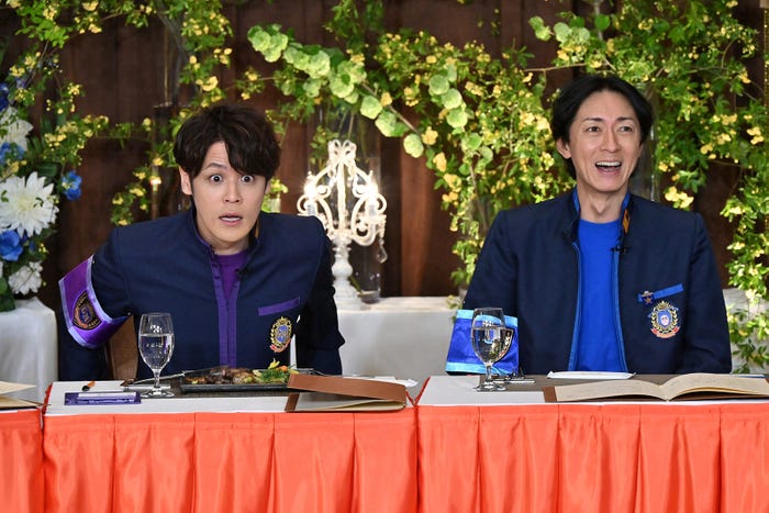 宮野真守、矢部浩之(C)日本テレビ