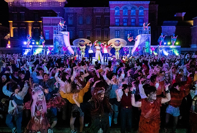 「ゾンビ・デ・ダンス」のスペシャルイベント／画像提供：ユニバーサル・スタジオ・ジャパン 