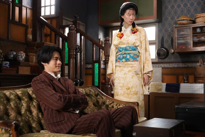 鈴鹿央士、片山友希「嘘解きレトリック」第9話(C)フジテレビ