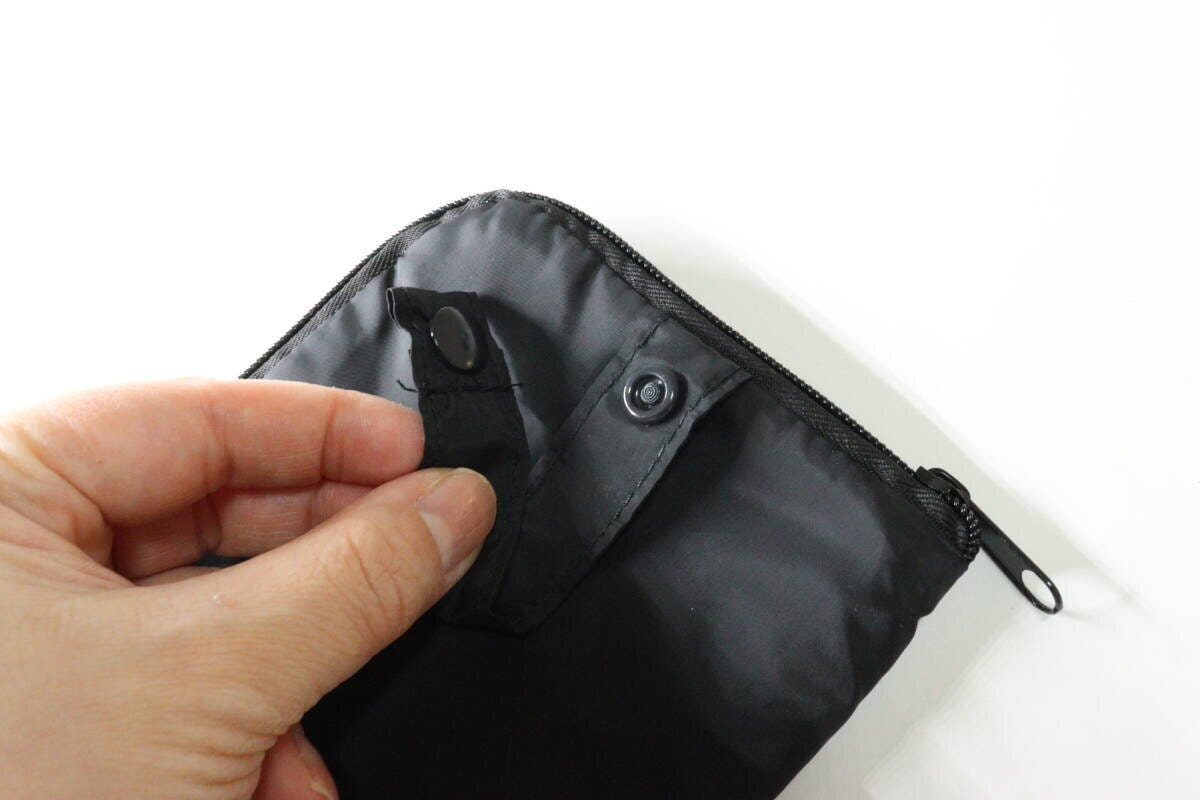 ヘアアイロンケース　スナップボタン