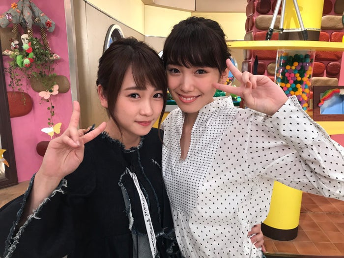 飯豊まりえ 川栄李奈の密着ハグに悶絶 あだ名まで可愛い の声 モデルプレス 飯豊まりえ 川栄李奈の密着ハグに悶絶 あだ名まで可愛い の声 モデルプレス
