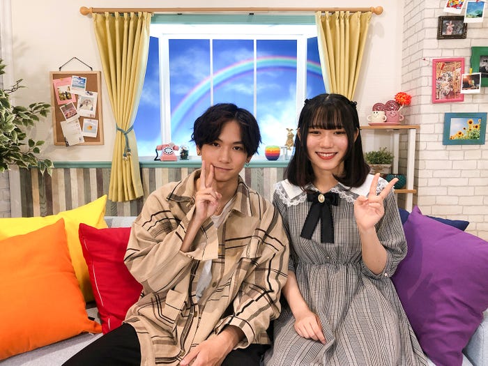 里吉峻、くろがねさら(C)ABEMA