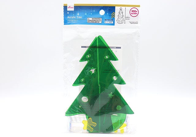 ダイソー　アクリルツリー　パッケージ