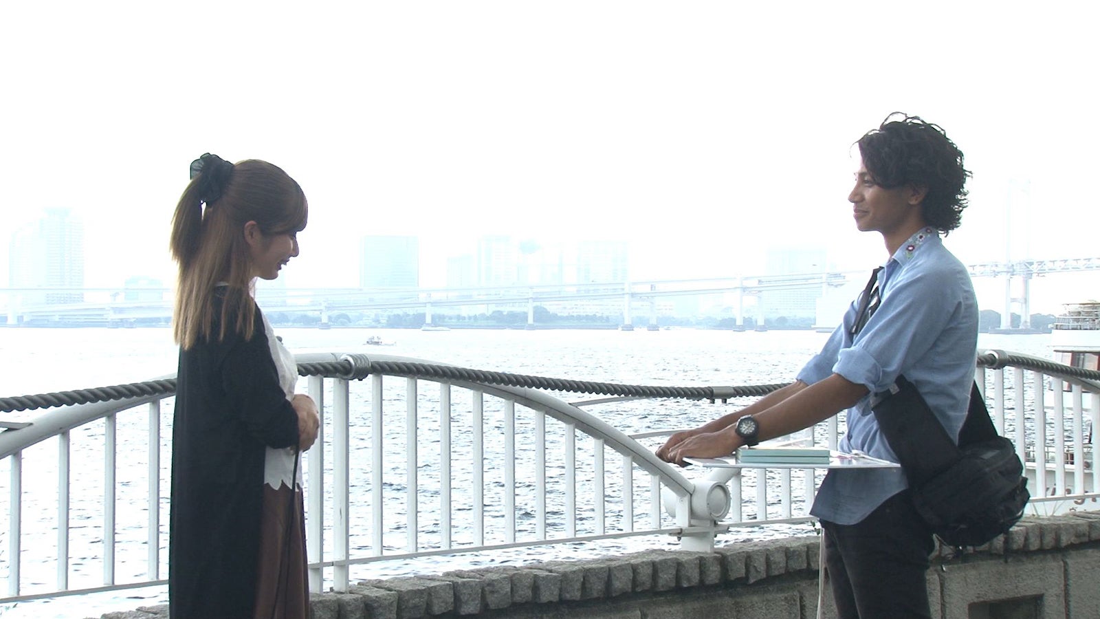 でっぱりん、あきら／「あいのり：Asian Journey」第22話より（C）フジテレビ