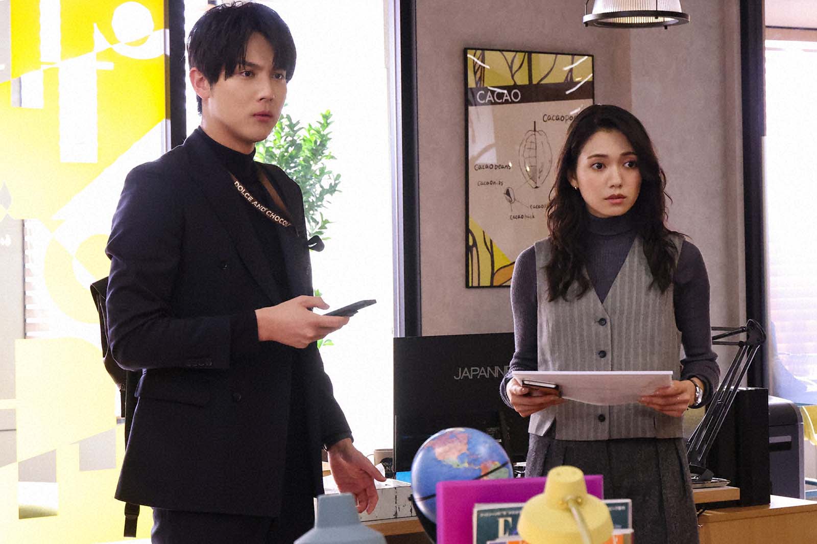 中川大志、二階堂ふみ「Eye Love You」第4話より（C）TBS／撮影：高橋裕子