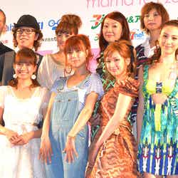 上段:木山裕策、CHIKA、清水あき、桜沢エリカ、飯田亜希子、辻口博啓、下段:中林美和子、乙葉、hitomi、紗栄子、道端カレン