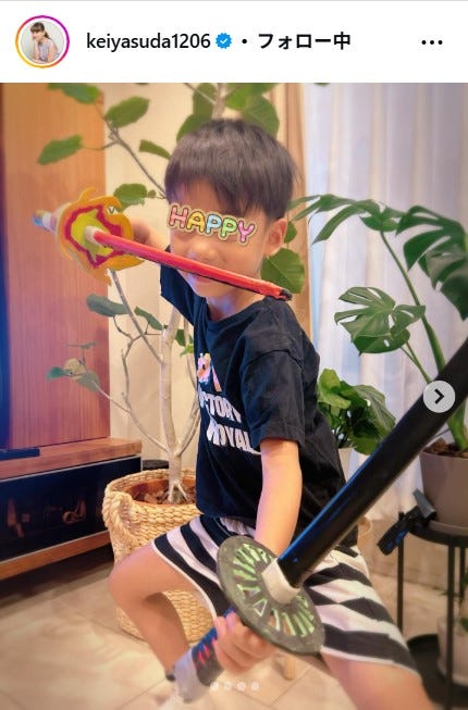 保田圭Instagramより