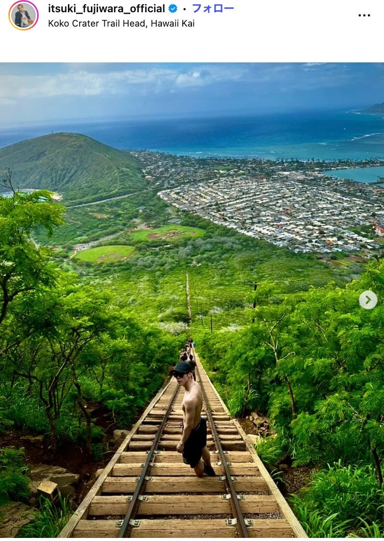 藤原樹Instagramより