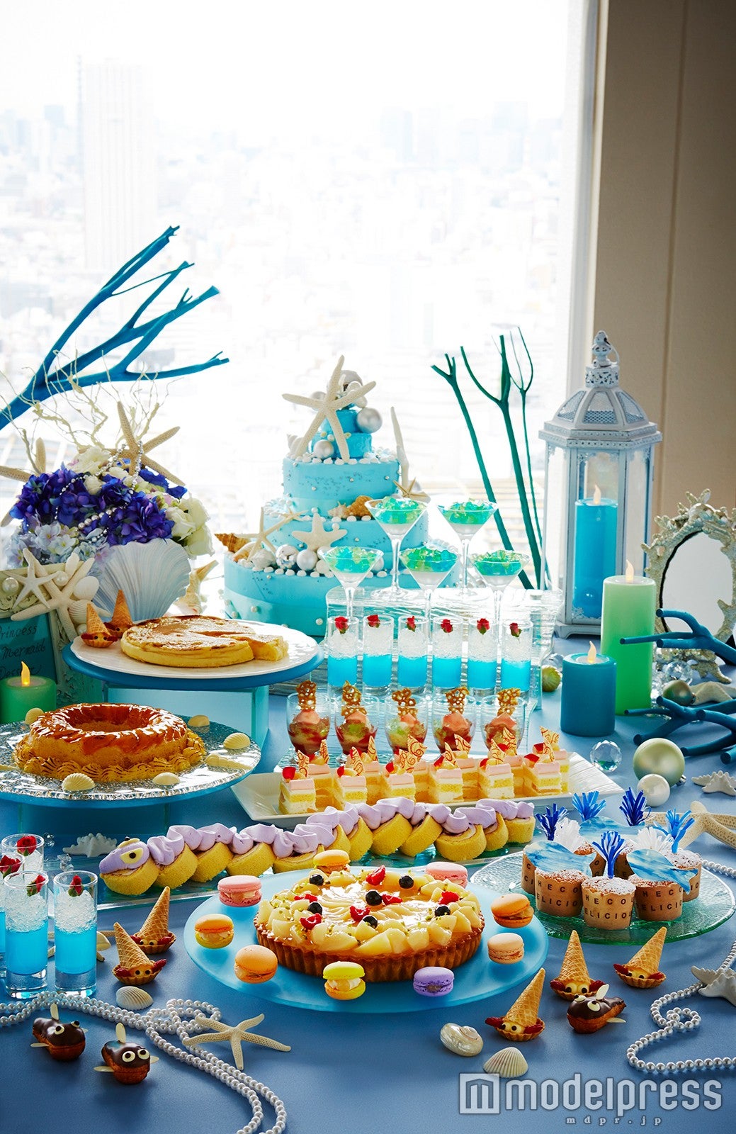 プリンセスマーメイドと楽しむスイーツブッフェ