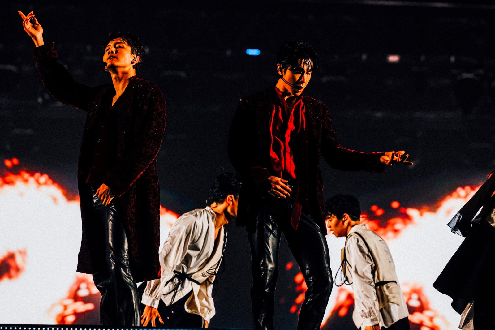 東方神起「東京ドーム公演」より（提供写真）