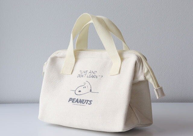 ムック本　ムック　付録　人気　おすすめ　オススメ　宝島社　宝島　レビュー　便利　優秀　当たり　最高　2023　バッグ　保冷　バッグ　スプリング　spring　スヌーピー　増刊　ランチバッグ