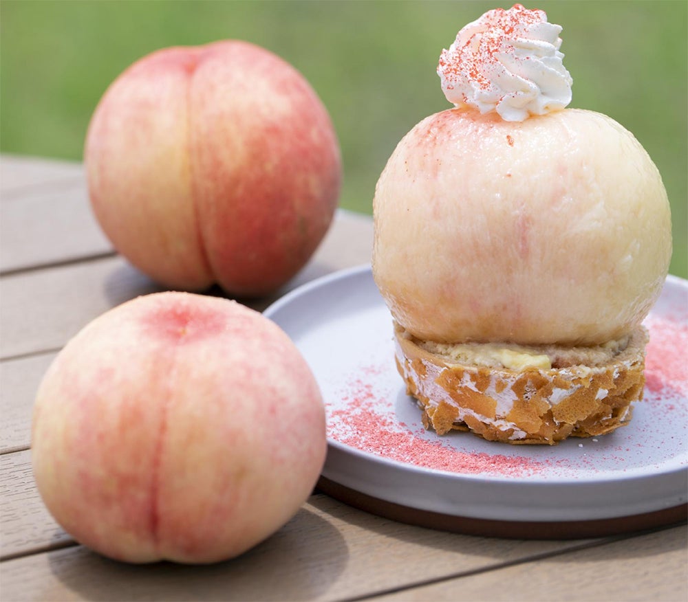 ももぱいタルト650円／画像提供：村の駅