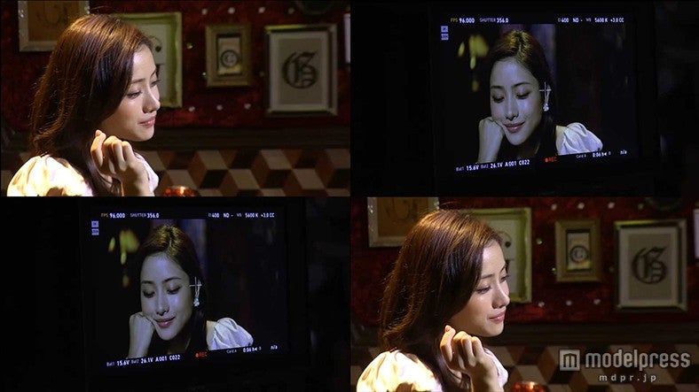 石原さとみ／新CMメイキングより