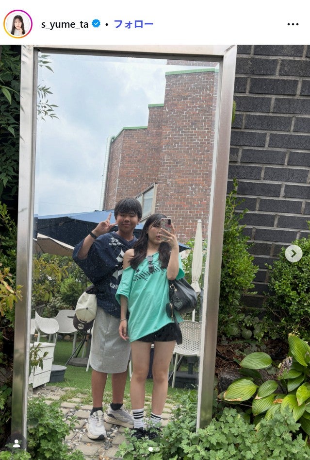 鈴木夢Instagramより
