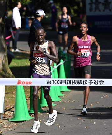 予選会明暗 東京国際大・最強留学生エティーリがぼう然・・・全体2位もチームは15位落選「悔しいです。脇腹が痛くなってしまった」 立大も5年ぶり落選 専大、法大が返り咲き【箱根駅伝予選会】