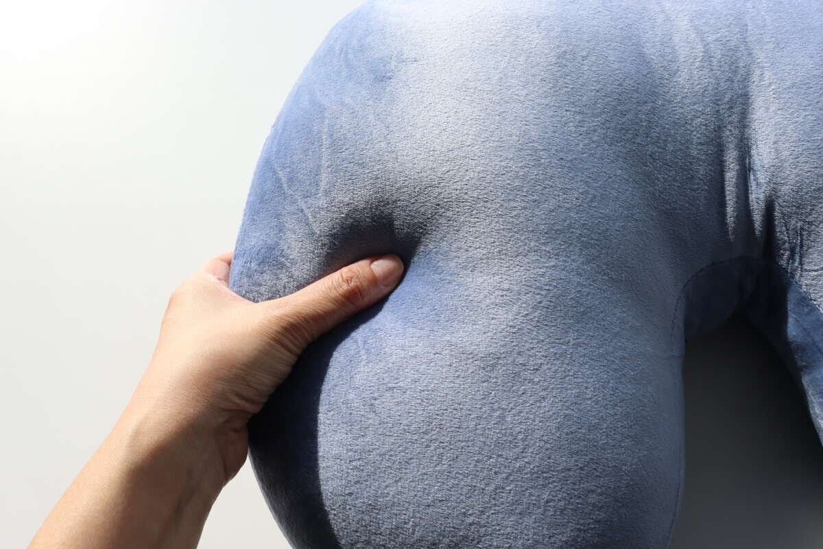 もちもちクッション(アームレスト) 質感 もちもちクッション(アームレスト) 質感