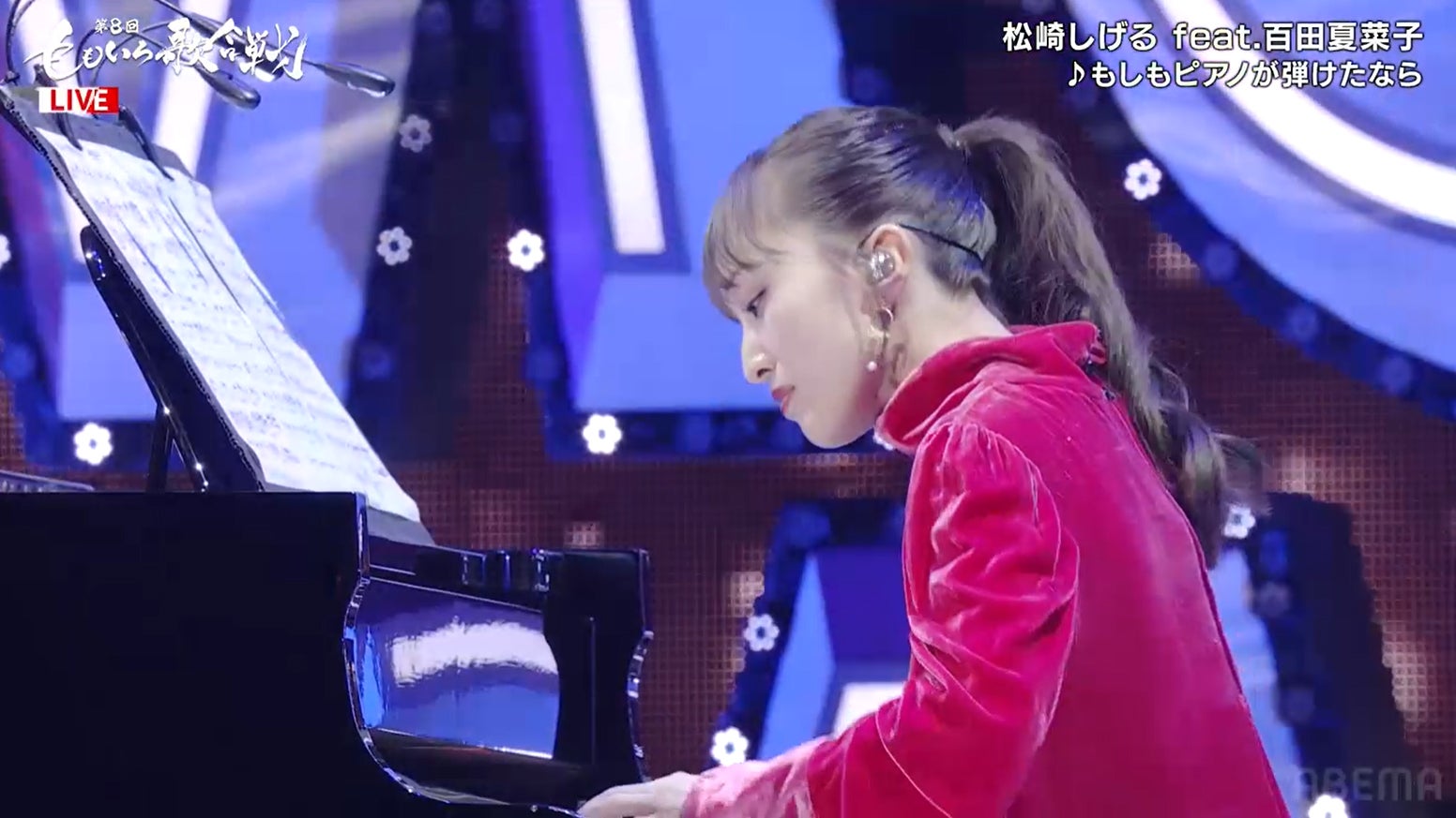 百田夏菜子（C）AbemaTV, Inc.