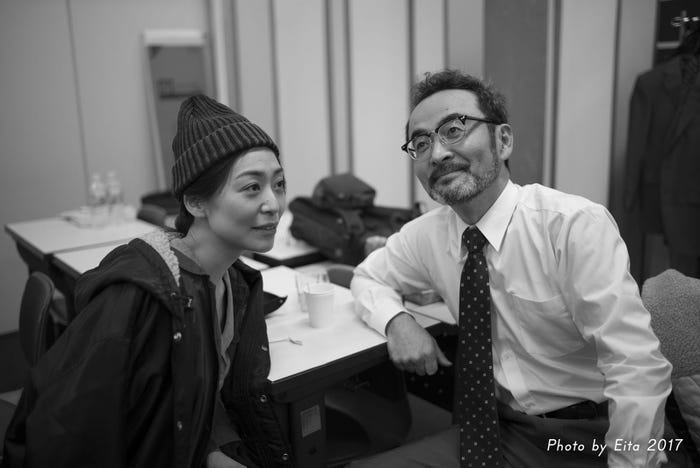 内田慈、古舘寛治/撮影:瑛太(画像提供:TBS)