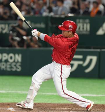 広島 9戦ぶりに3得点以上を記録！坂倉が3号3ランで五回までで4打点の大暴れ
