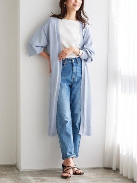 ロングカーディガン
