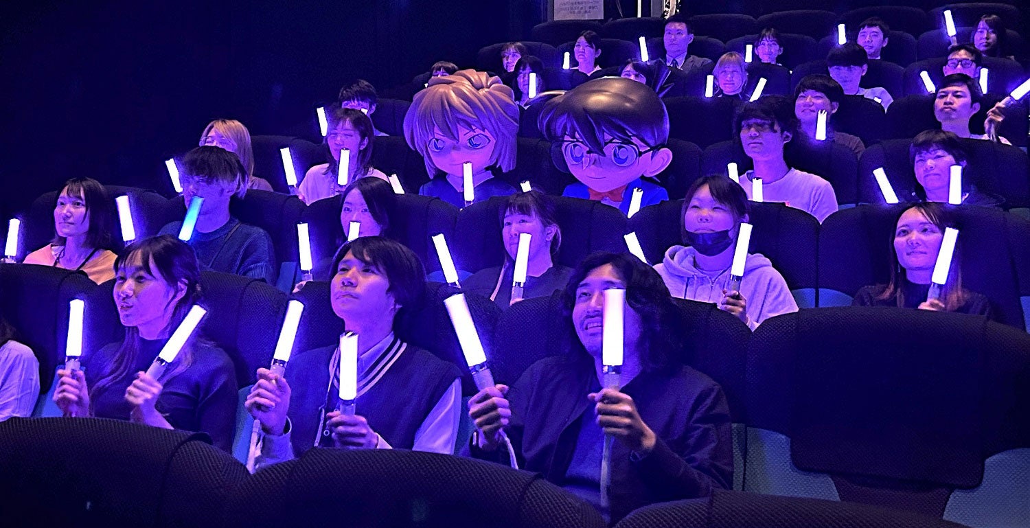 発声可能応援上映イメージ（C）2023 青山剛昌／名探偵コナン製作委員会