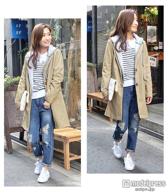 ベーシックチェスターコート／画像提供：「MODE ROBE」6,480円（税込）