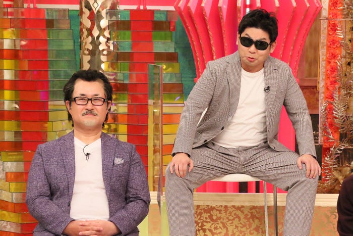 (左から)神奈月、山本高広(C)フジテレビ