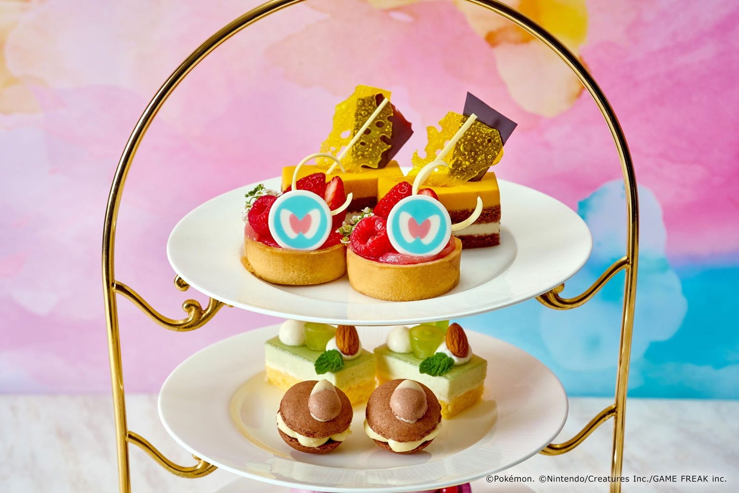 人気ポケモンがモチーフ「イーブイ アフタヌーンティー」全国9都市で開催、“ニンフィア”タルトや“シャワーズ”ジュレなど