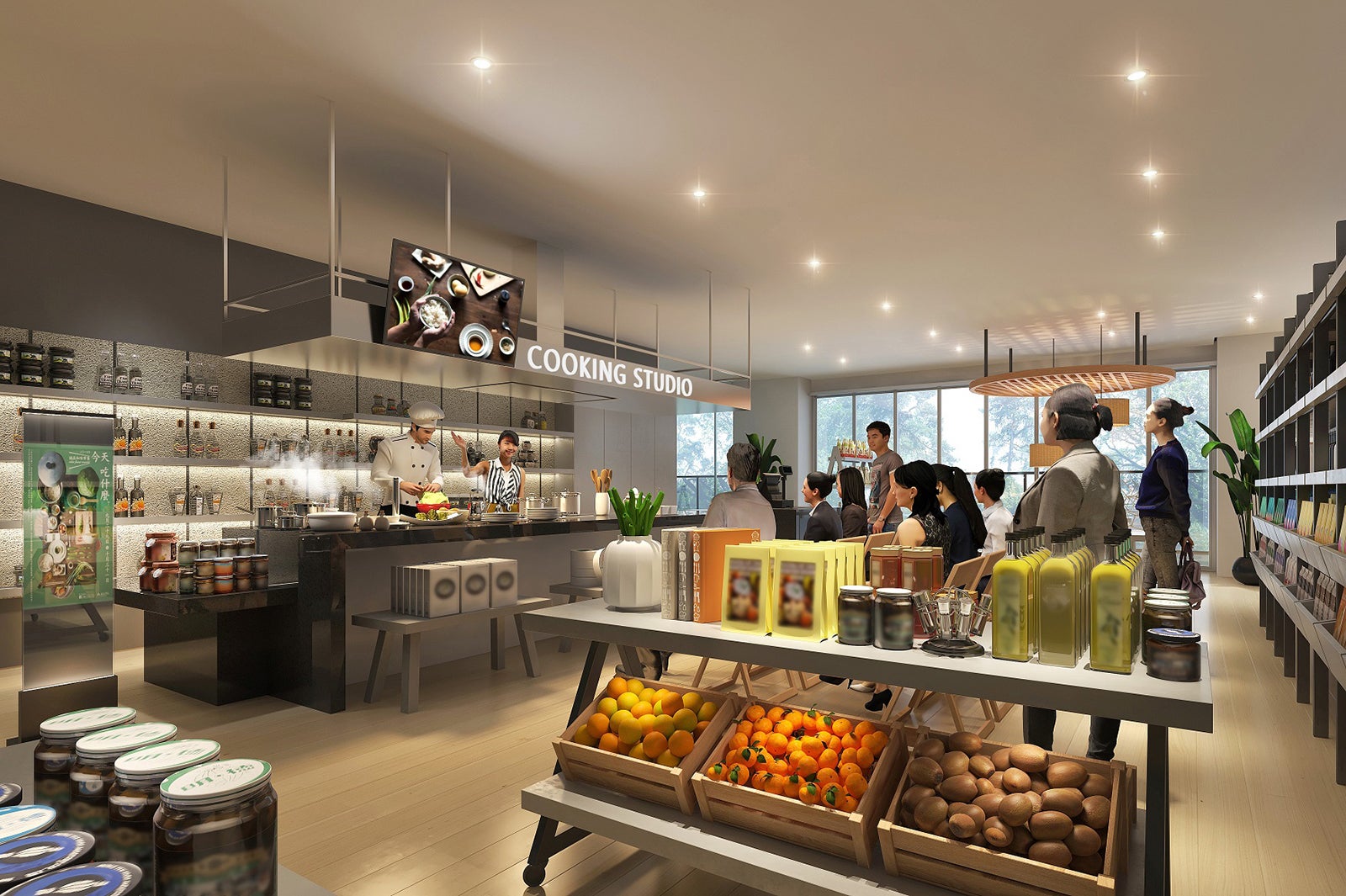 「COOKING STUDIO」イメージ／画像提供：三井不動産