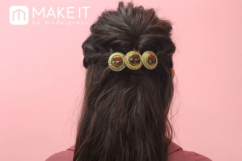 華やかハーフアップHow To (C)メイクイット