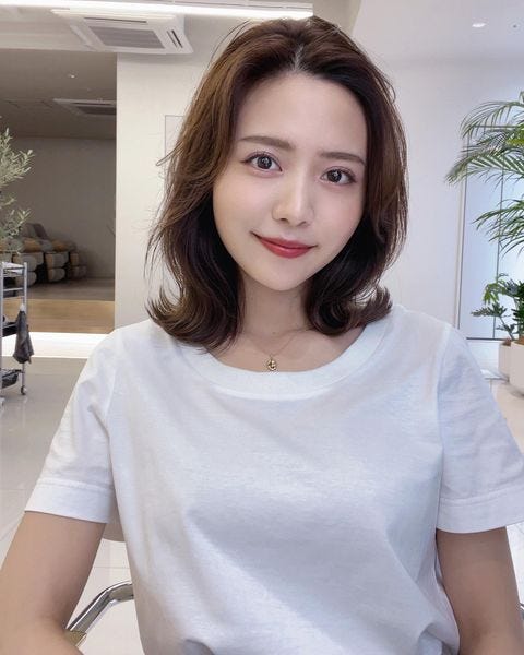 面長に似合うおしゃれなミディアムヘアカタログ 悩み解消のヒントを教えます モデルプレス 面長に似合うおしゃれなミディアムヘアカタログ 悩み解消のヒントを教えます モデルプレス