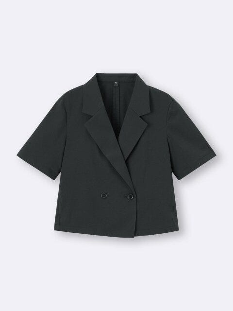 GU ハーフスリーブジャケット GUのハーフスリーブジャケット