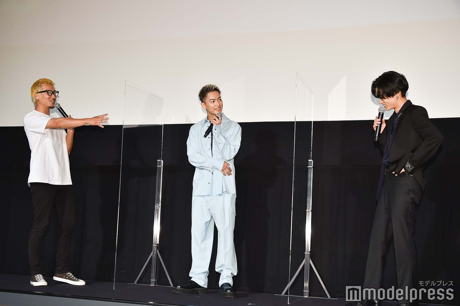 うえきやサトシ、三山凌輝、川村壱馬、 （C）モデルプレス