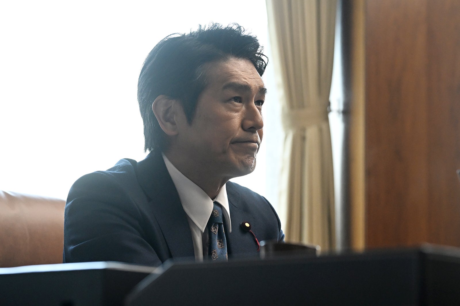 高橋克典「罠の戦争」最終話より（C）カンテレ