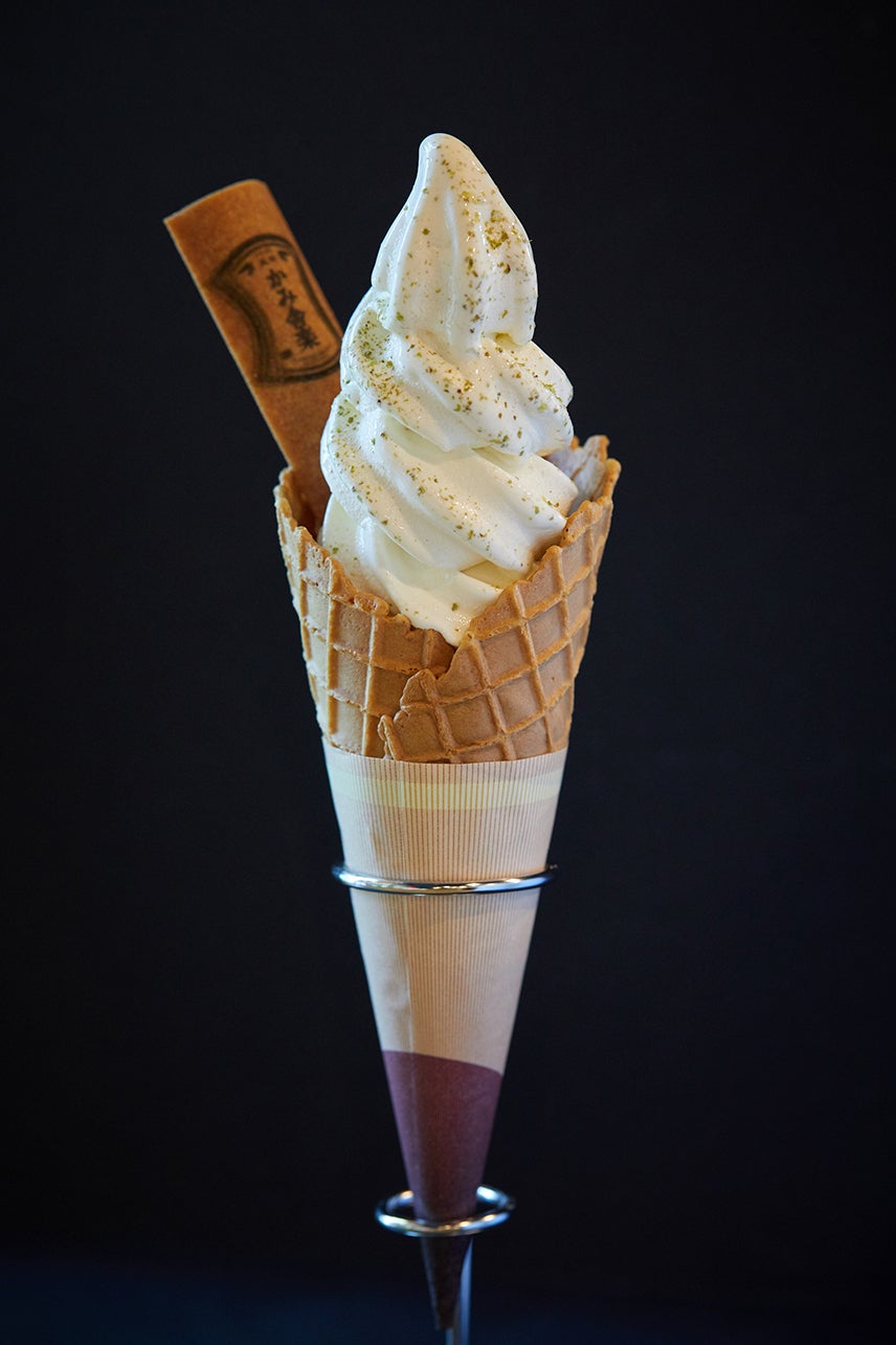 山椒ソフトクリーム／画像提供：京都電業