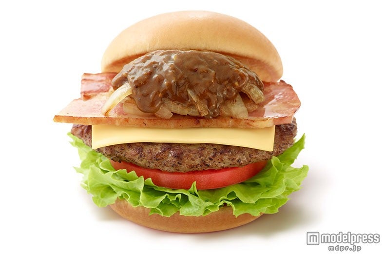 『とびきりハンバーグサンド「傑作ベーコン」スライスチーズ入り』580円