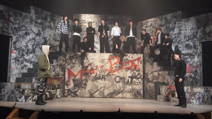 舞台「クローズZERO」ゲネプロ (提供写真)