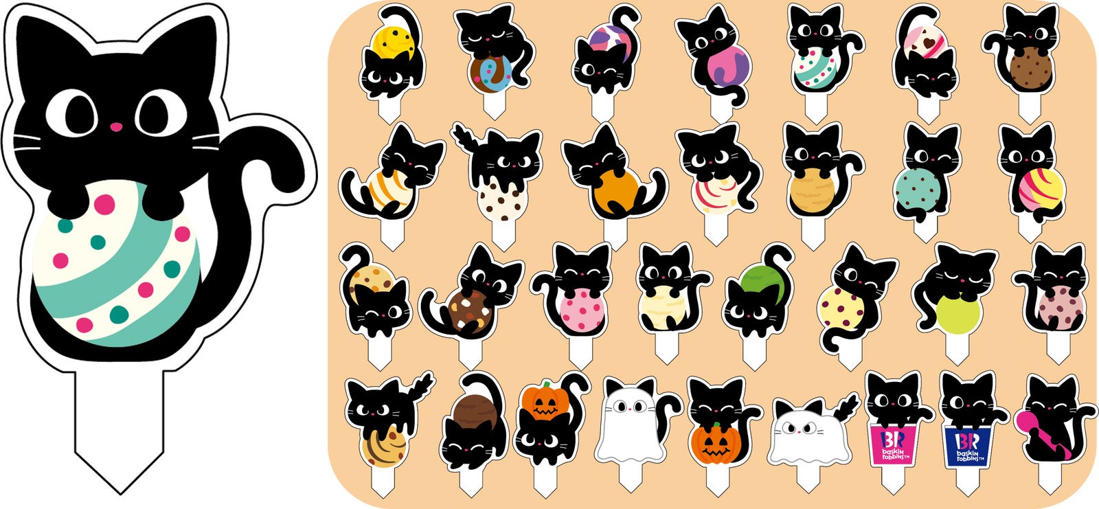 黒ねこピック（提供写真）