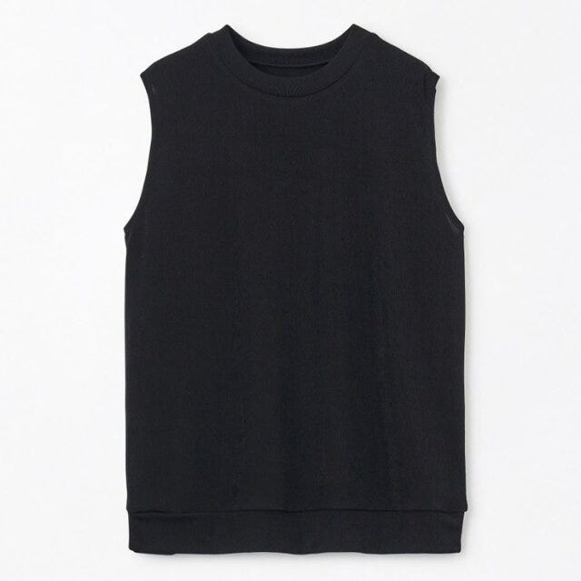 しまむら　新作　トップス　プルオーバー　ノースリーブ