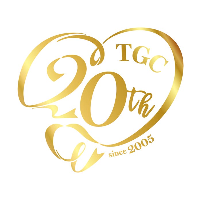 「TGC」20周年ロゴ(提供写真)