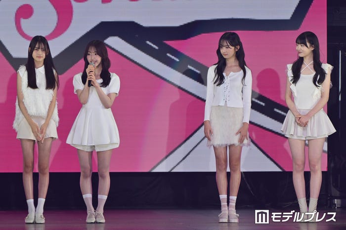 岩瀬夕由、多田梨音、平内心音、星乃あんな(C)モデルプレス